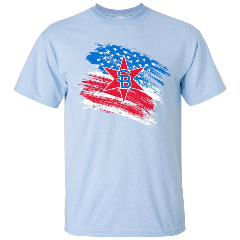 South Bend Cubs Men’s Light Blue American T-shirt