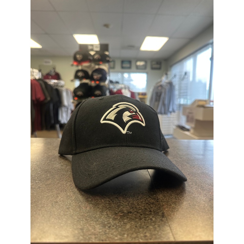 All Black Baseball Cap (Velcro Strap)