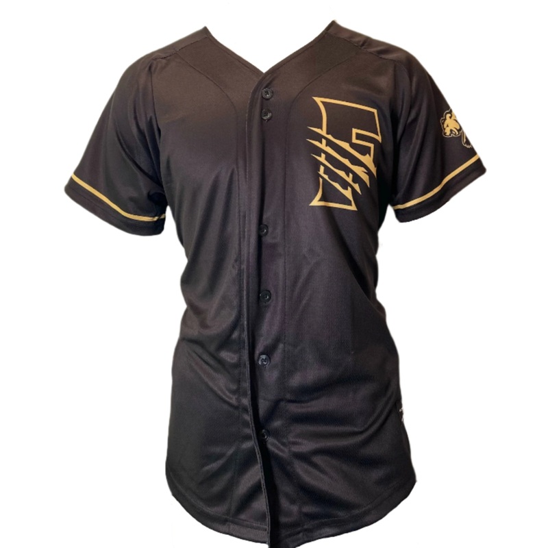 Black/Gold Alt Replica Jersey
