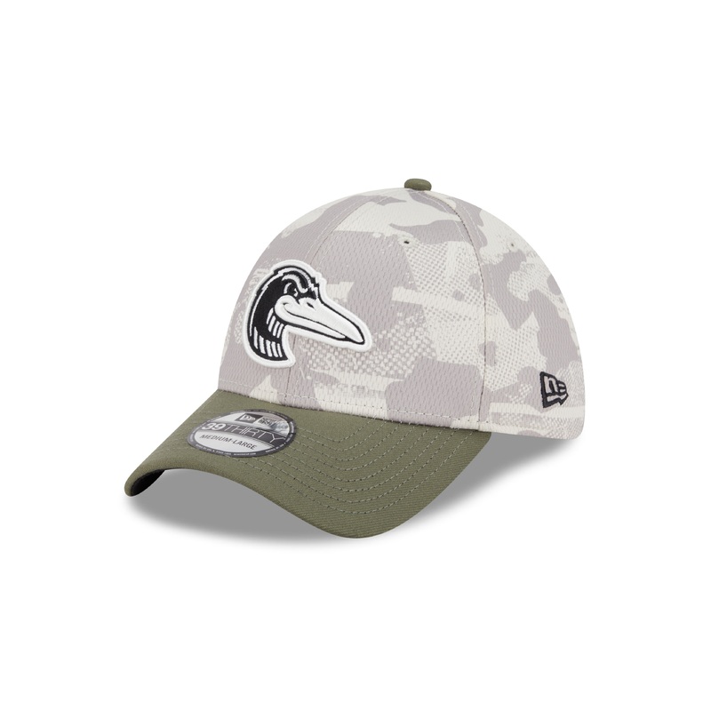 Great Lakes Loons 2025 New Era Armed Forces 39THIRTY Flex Fit Cap