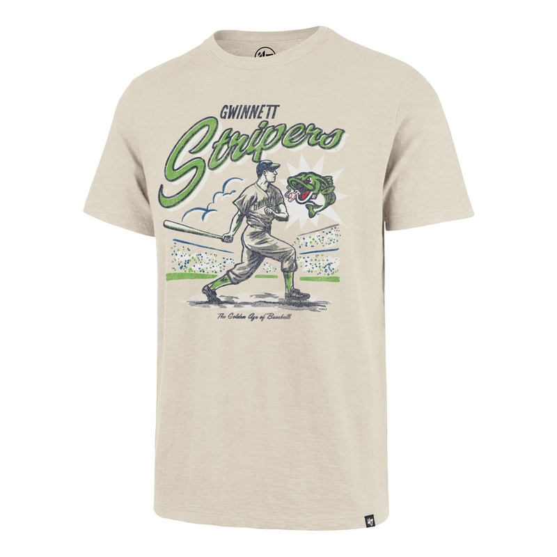 Gwinnett Stripers 47′ Brand Golden Age Scrum Tee