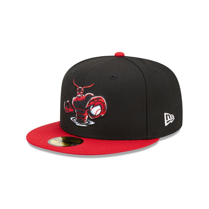 Hickory Crawdads 2023 New Era Marvel’s Defenders of the Diamond 59Fifty Fitted Cap
