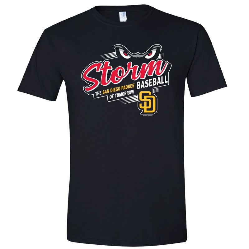 Lake Elsinore Storm Adult Mays Padres Affiliate Tee