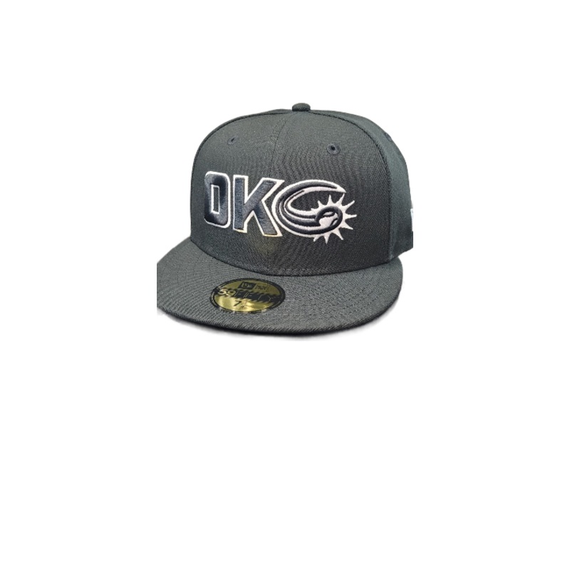 OKC Comets Black OKC 59/50 Fitted Cap