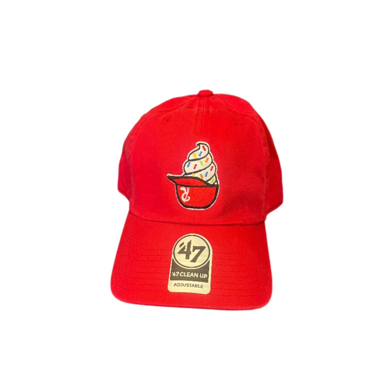 Red Reading Phils Fathered R 47 Brand Ice Cream Hat