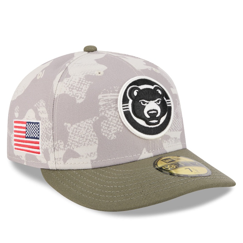 South Bend Cubs New Era 59Fifty On Field 2025 Armed Forces Cap