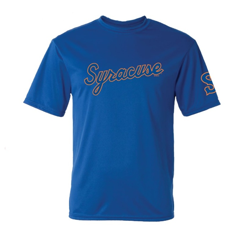Syracuse Mets Bimm Ridder Royal Perf. Tee