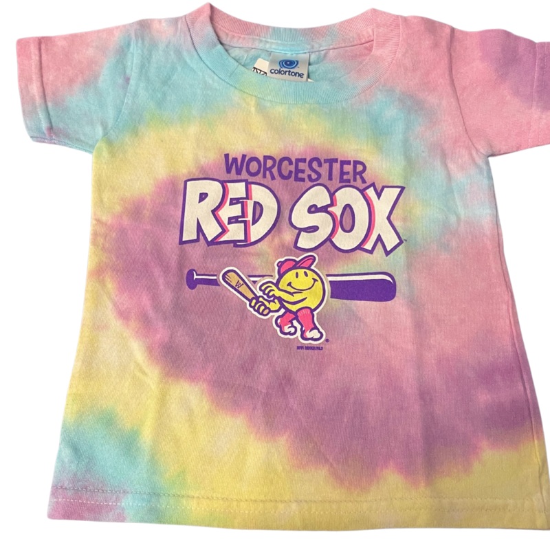 Worcester Red Sox Jellybean Toddler Tie Dye Tee