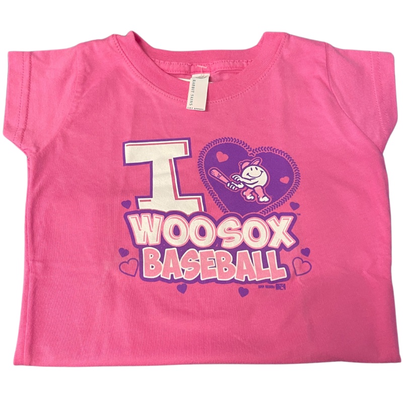Worcester Red Sox Toddler Pink Might Tee