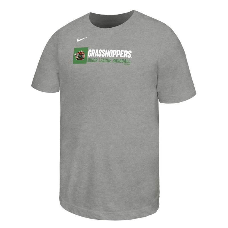 Youth Grey Dri-Fit Cotton Tee