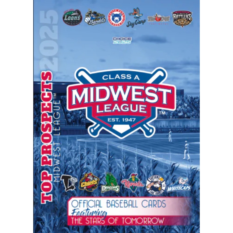 2025 Midwest League Top Prospect Team Set