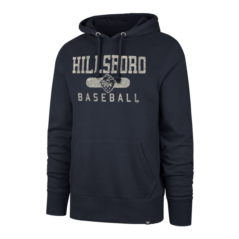 ’47 Brand Headline Hooded Sweatshirt, Hillsboro Hops