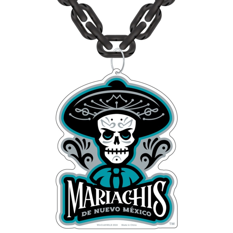 Albuquerque Isotopes Necklace-Mariachis Fan Chain