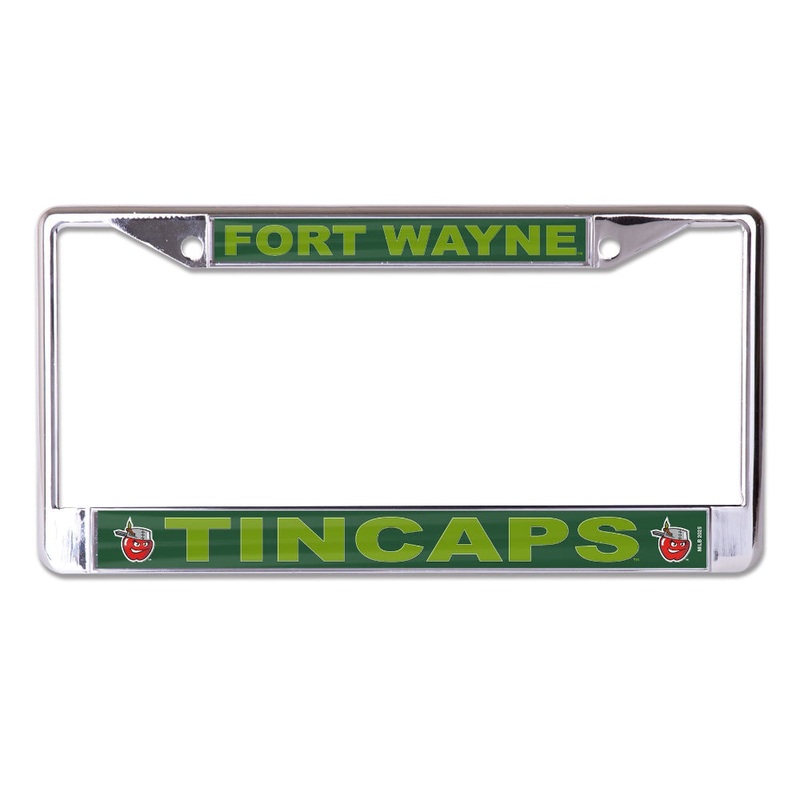 Fort Wayne TinCaps Metal License Plate Frame