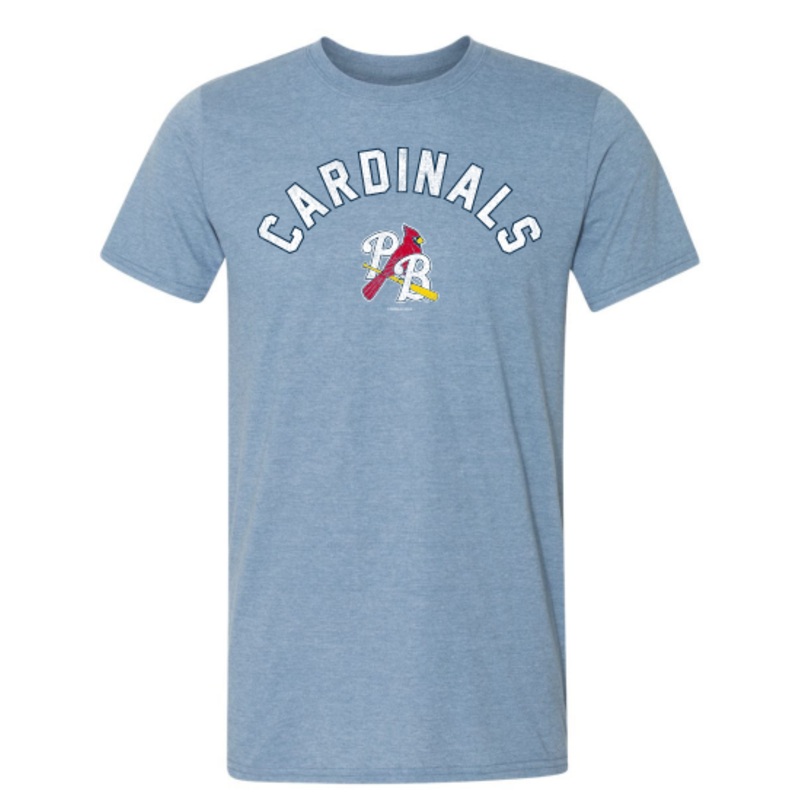 Palm Beach Cardinals Writing Tee