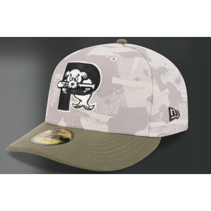 Portland Sea Dogs 2025 Armed Forces Day 59FIFTY Fitted Hat