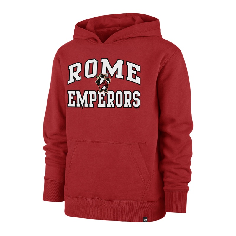 Rome Emperors ’47 Youth Velocity Red Hoodie
