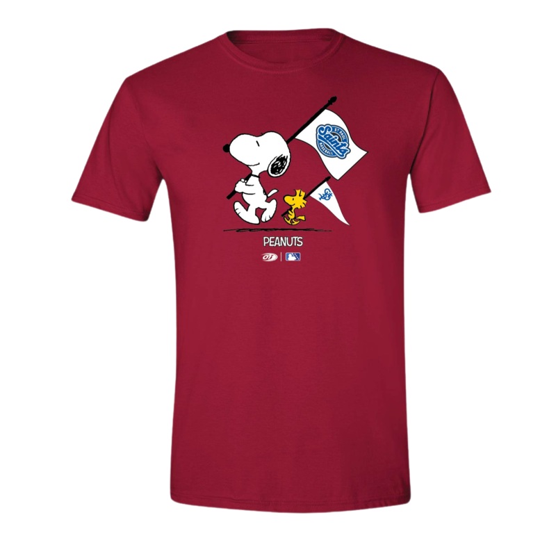 Saints Youth Peanuts Snoopy & Woodstock T-Shirt