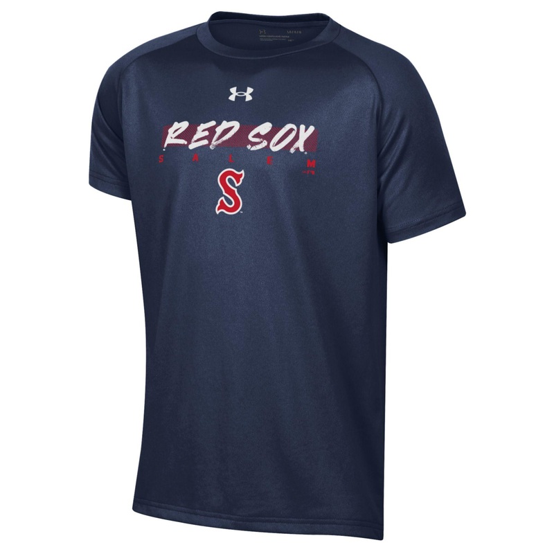 Salem Red Sox Youth Short Sleeve Tech Tee
