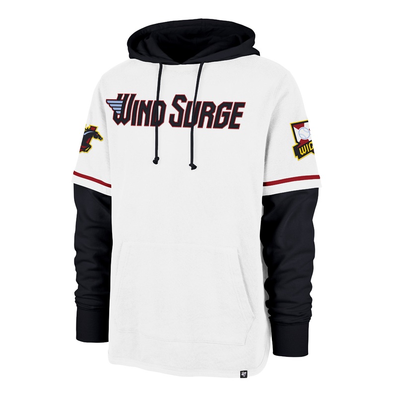 Wichita Wind Surge ’47 Adult Trifecta Shortstop Pullover Hoodie