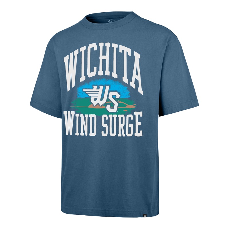 Wichita Wind Surge ’47 Blue Cloudfield Montauk Foundation Tee