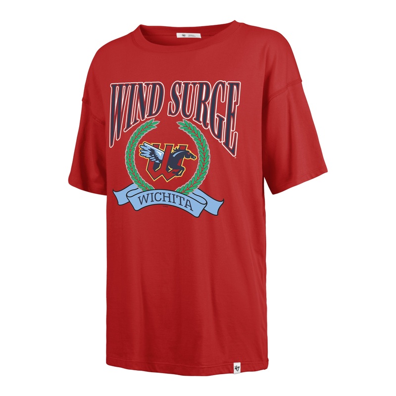 Wichita Wind Surge ’47 Women’s Red Flaunt Sadie Tee