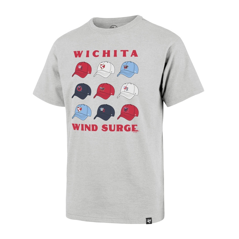 Wichita Wind Surge ’47 Youth Cap Off Franklin tee