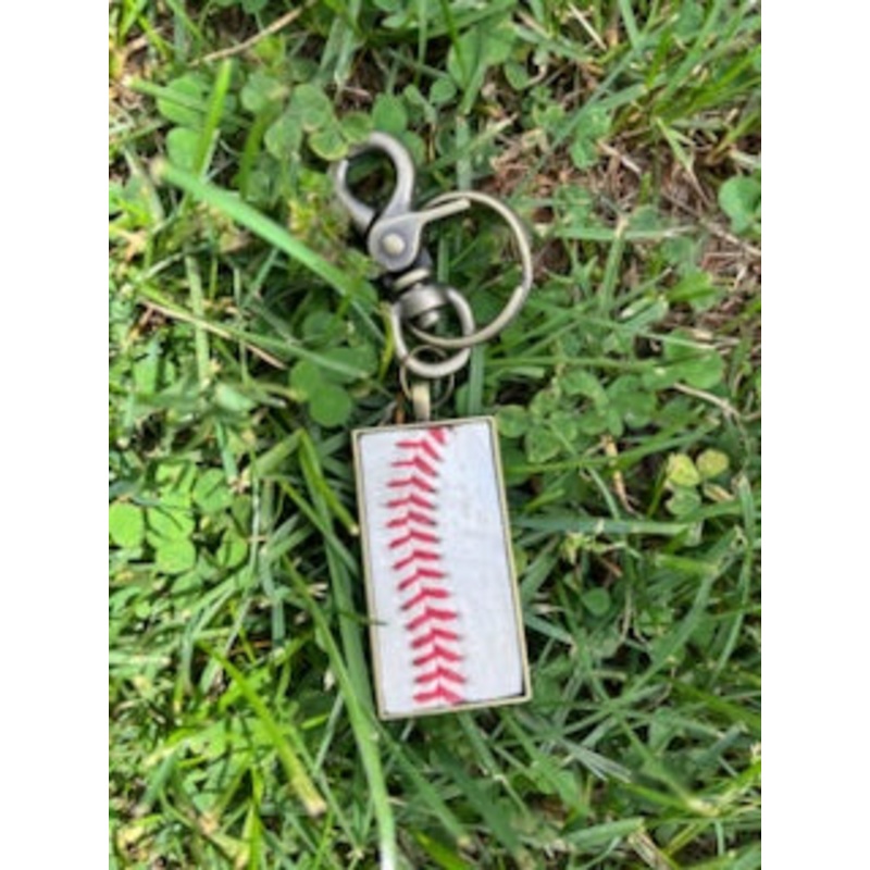 Baseball Key Chain