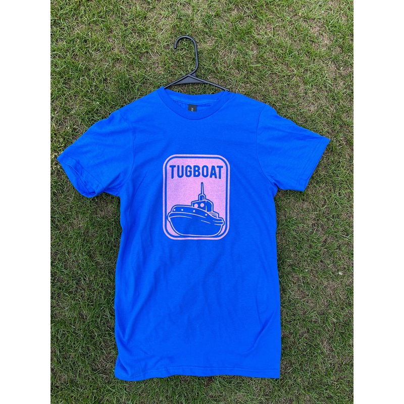 Blue Tugboat Tee