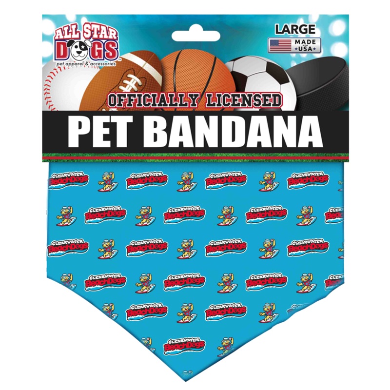 Clearwater BeachDogs All Star Dog Bandana