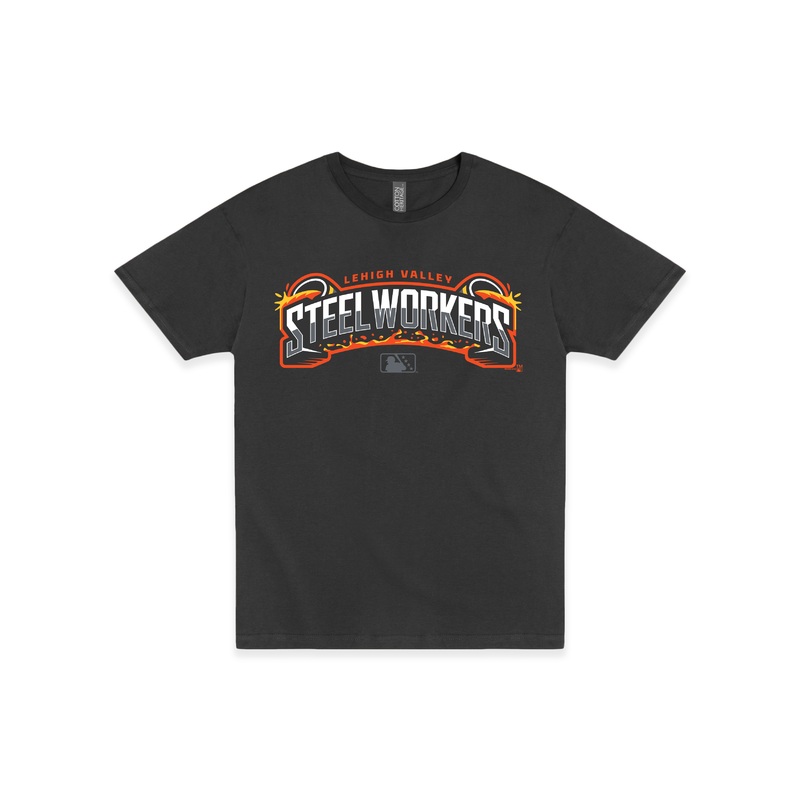 Lehigh Valley IronPigs SteelWorkers MILB GRAY Tee