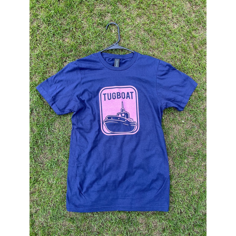 Navy Tugboat Tee