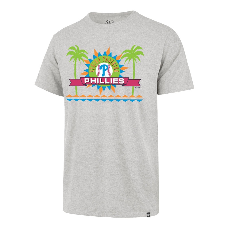 Philadelphia Phillies 47 Brand Spring Training Burst Palm Tee