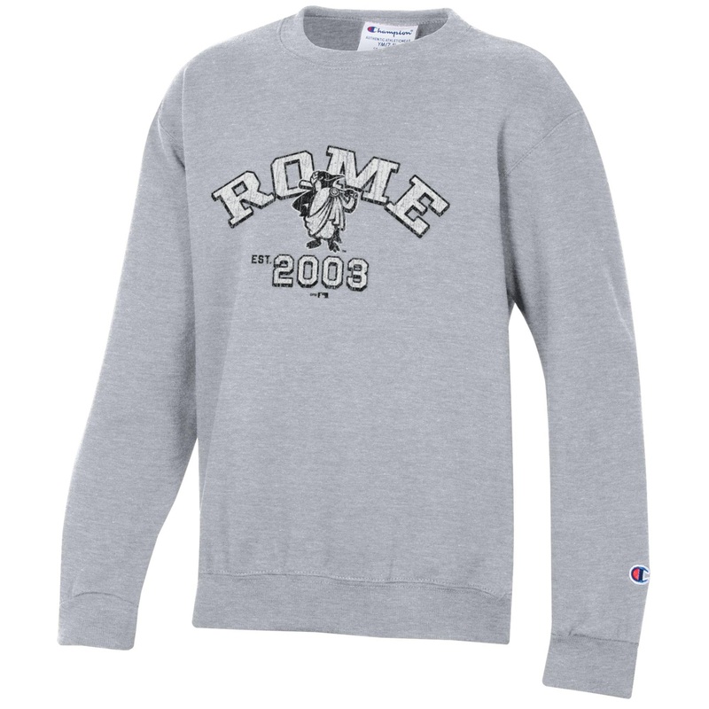Rome Emperors Champion Youth Powerblend Heather Gray Sweatshirt