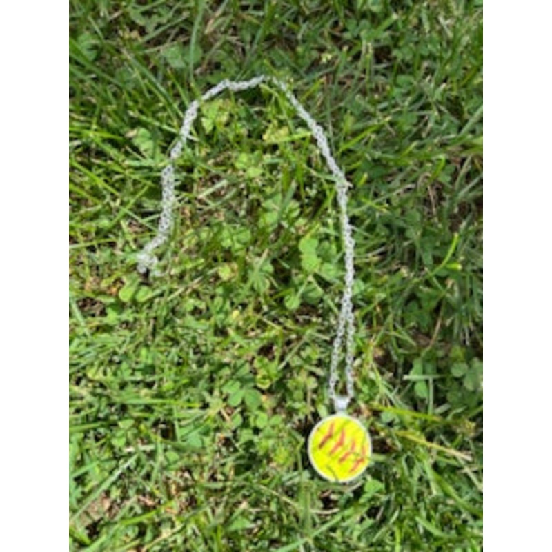 Softball Necklace