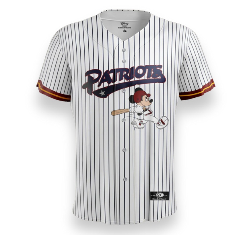 Somerset Patriots Youth Sublimated Mickey Jersey