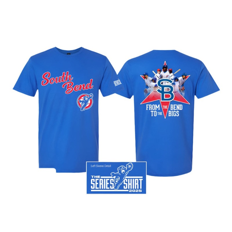 South Bend Cubs 2025 Series T-Shirt