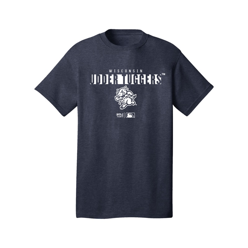 Udder Tuggers Freedom Wear Heather Navy Everette Tee