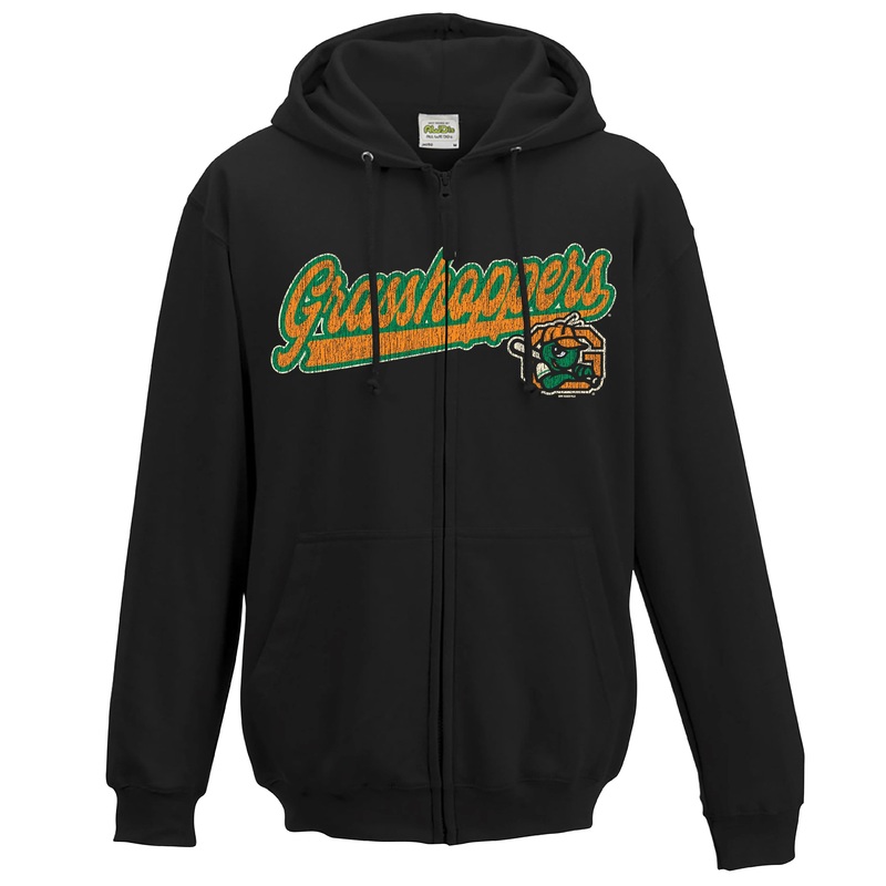 Adult Black Full Zip Turbo Hooded Jacket