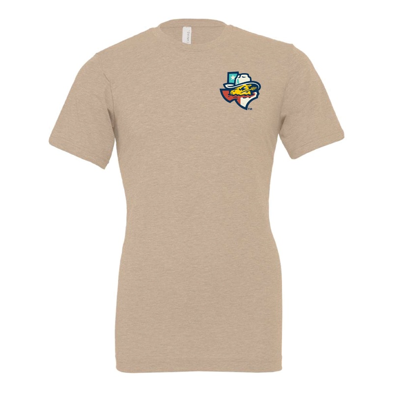 Amarillo Sod Poodles Tan Big Bite Tee
