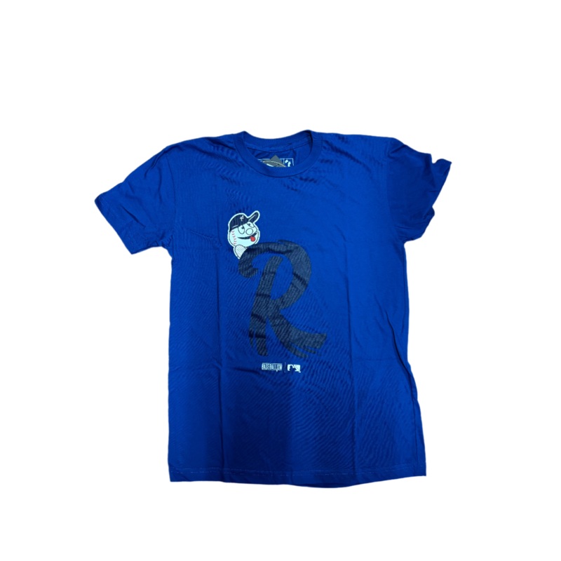 Baseballism Blue Screwball Adult T-Shirt
