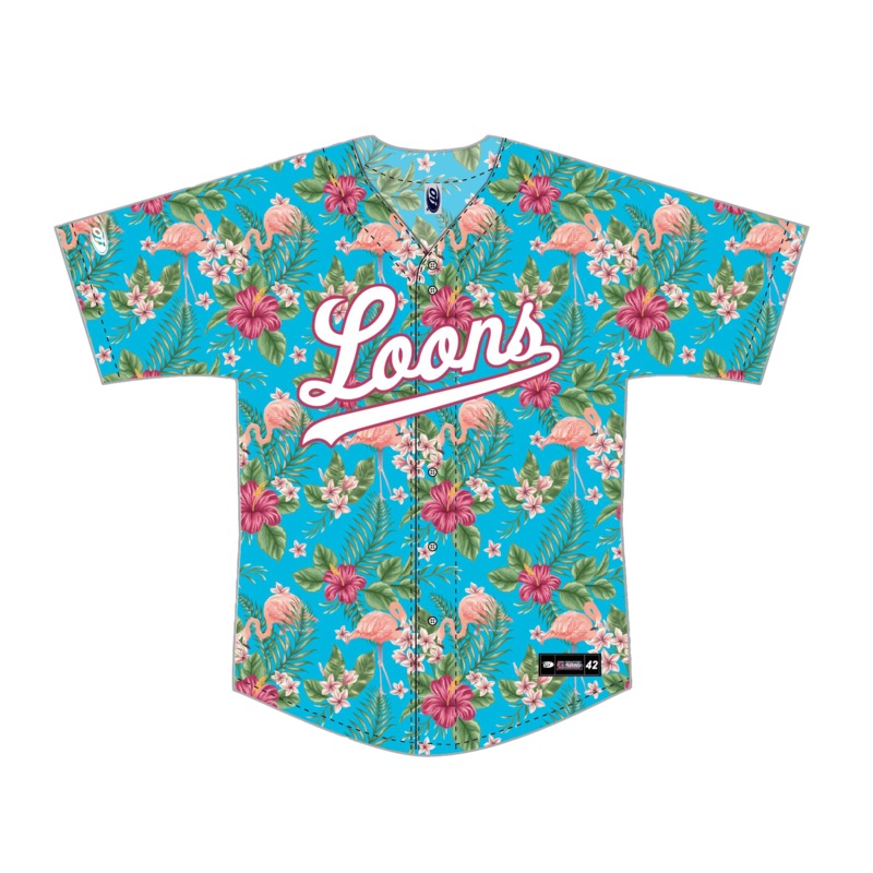 Great Lakes Loons Adult Margaritaville Replica Jerseys