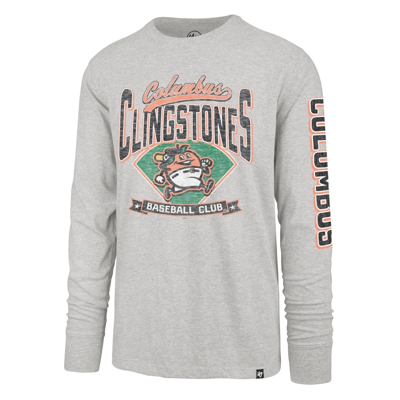 Relay Grey Fair Ball Franklin Long Sleeve Tee