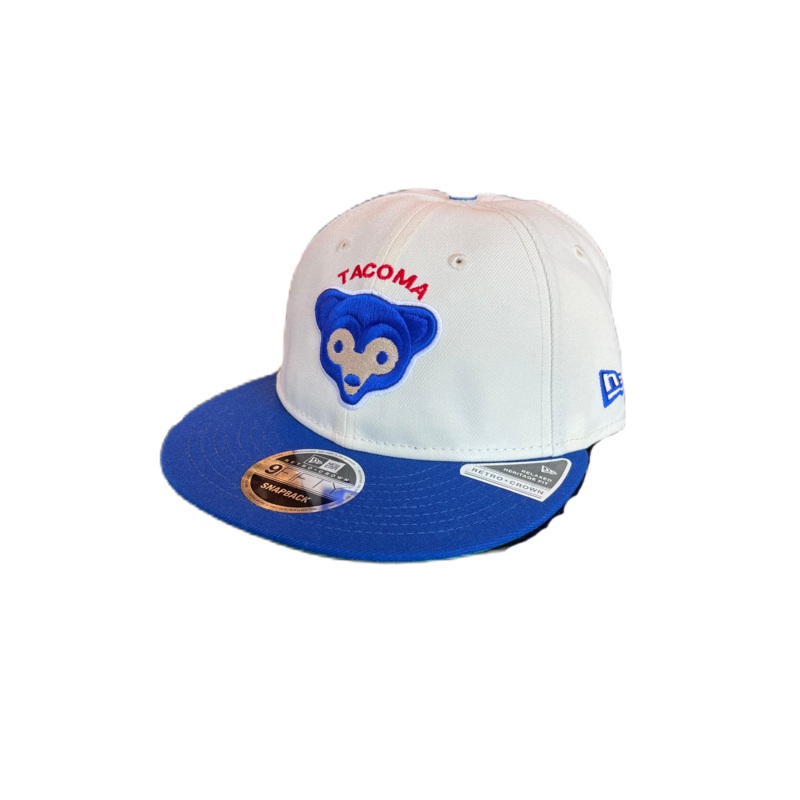 Tacoma Rainiers New Era 9Fifty Retro Crown Chrome Royal Tacoma Cubs Snapback