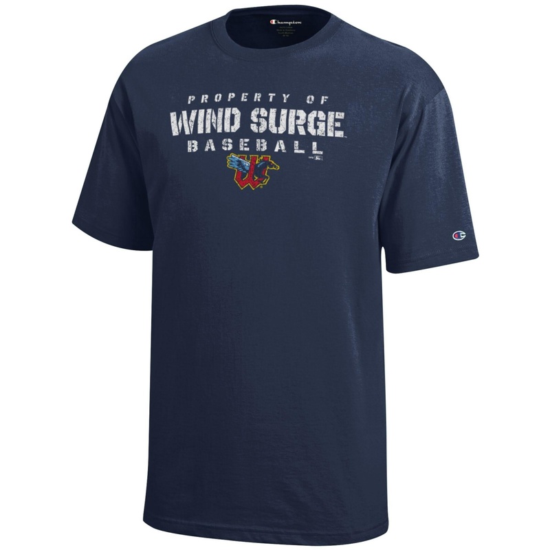 Wichita Wind Surge Youth Navy Jersey Tee