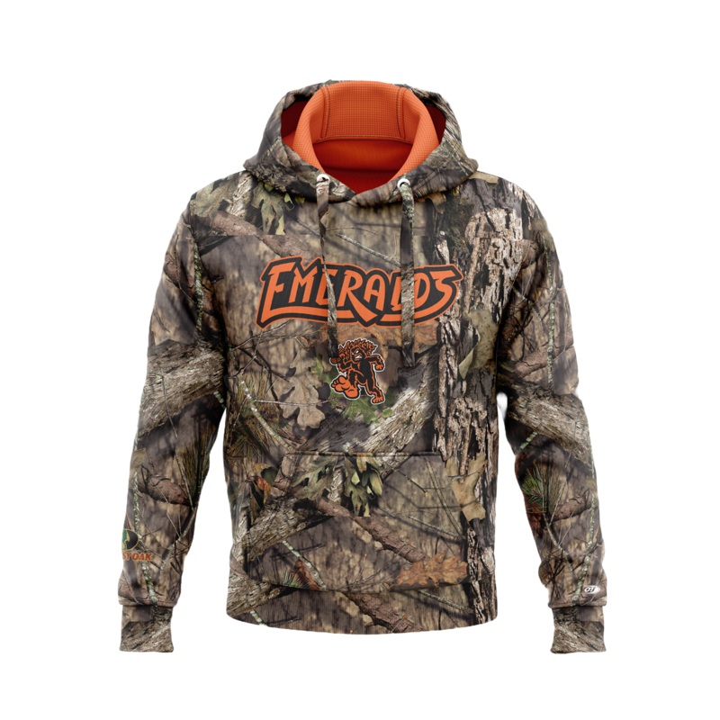 Eugene Emeralds OT Sports Mossy Oak Hooded Sweatshirt