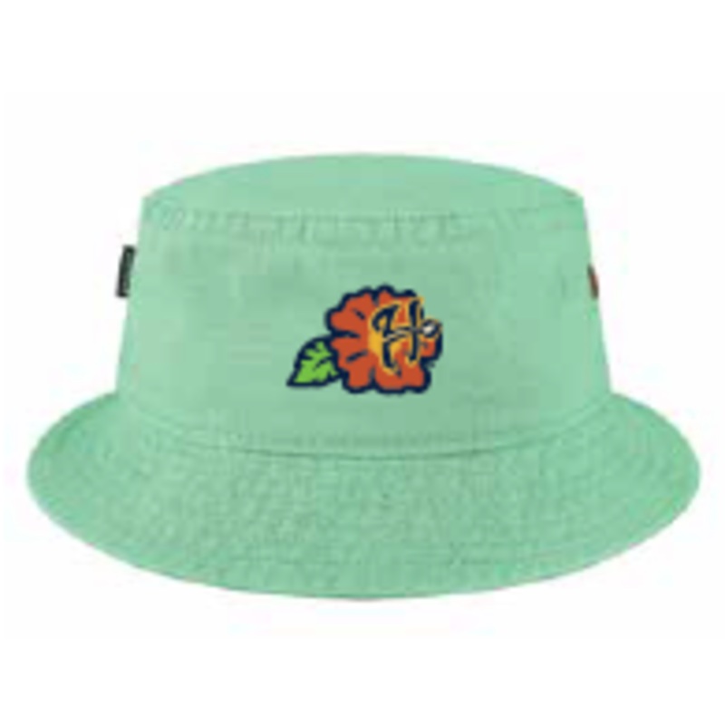Harrisburg Senators Luau Light Green Bucket Hat