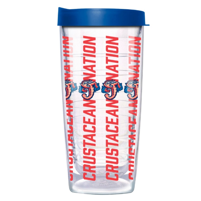 Jacksonville Jumbo Shrimp Jardine 16oz Crustacean Nation Tumbler w/ Lid