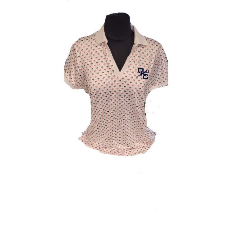 OKC Comets Women’s Home Palm Tree Polo