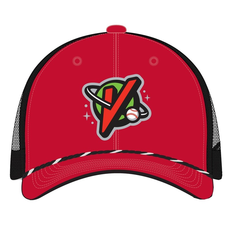 Red Athletic Snapback Hat